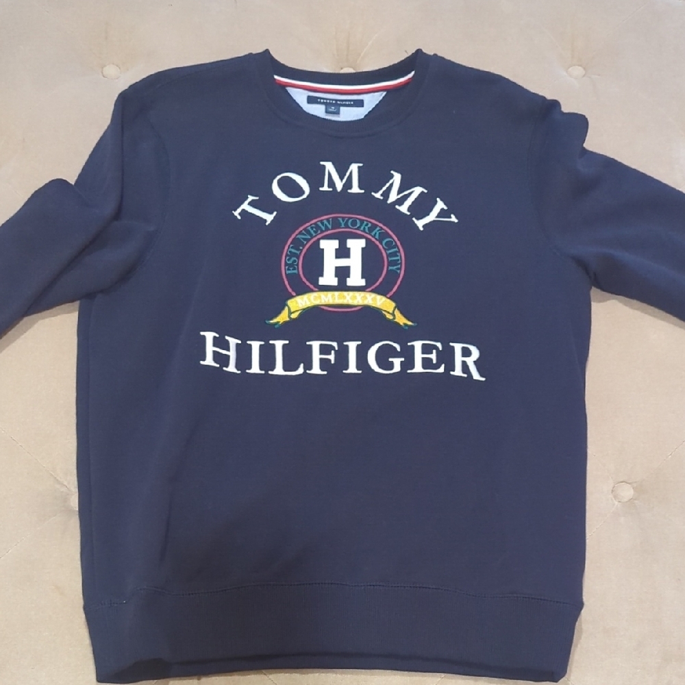 Tommy Hilfiger Men's Navy Sweater